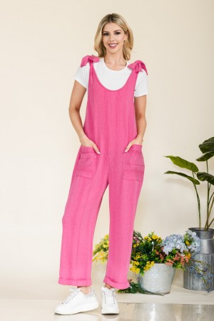 CP43873<br/>CASUAL RIB JUMPSUIT WITH POCKETS